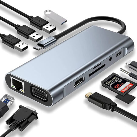 USB-C DOCKING STATION 11 IN 1
