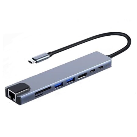USB-C DOCKING STATION 8 PORTS
