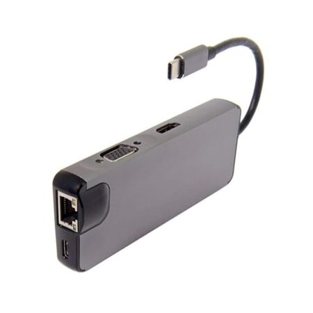 USB TYPE C DOCKING STATION 8 IN 1