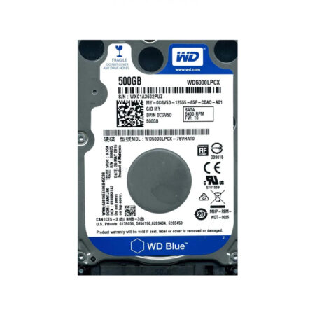 WD HDD 500GB SATA