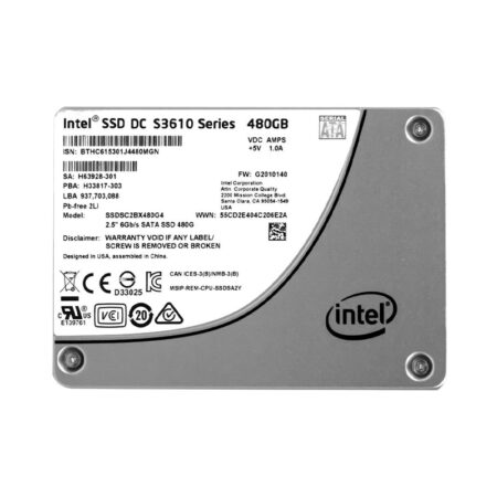 INTEL SSD 480GB S3610